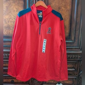 Majestic Angels MLB 1/2 Zip (Men’s XL)
